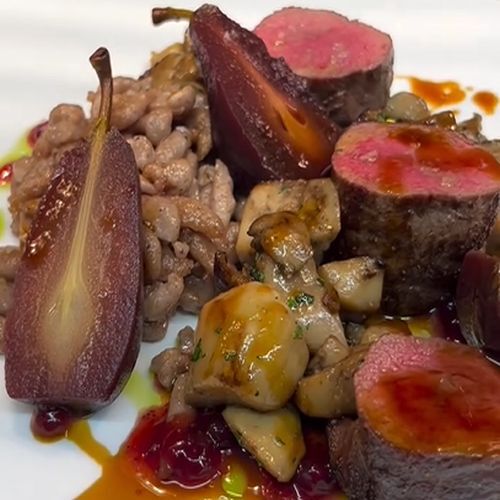 Funghi porcini incontrano la selvaggina